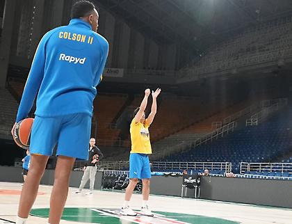 Χαλάρωμα στο ΟΑΚΑ πριν τον «τελικό» με Παναθηναϊκό για Μακάμπι