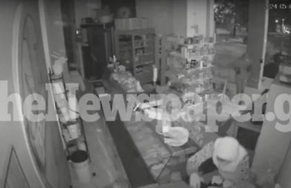 Κινηματογραφική διάρρηξη από ανήλικους σε καταστήματα στον Βόλο