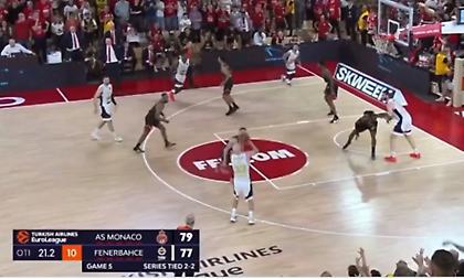 Το τρίποντο του Καλάθη που έστειλε τη Φενέρμπαχτσε στο Final 4