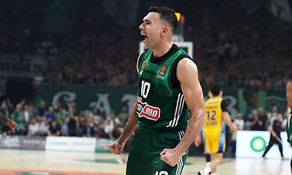 Σλούκας για την πρόκριση του Παναθηναϊκού στο Final 4: «Το μεγάλο όνειρο, μπροστά μας»