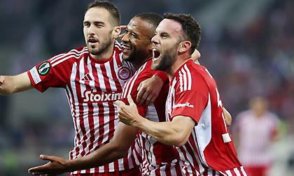 «Φωτιά» στο Καραϊσκάκη: Ο Ελ Κααμπί ανοίγει το σκορ στο 11' και βάζει τον Ολυμπιακό με το 1,5 πόδι στον τελικό!