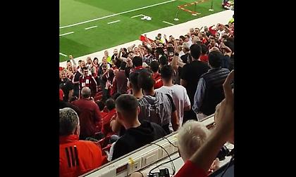 «Γιώργο, ψυχάρα, Ολυμπιακάρα»: Χαμός για τον Πρίντεζη στο «Καραϊσκάκης»!