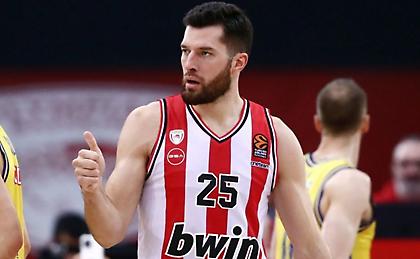 Ολυμπιακός: Στο Top 20 των τριπόντων στην ιστορία του ο Πίτερς