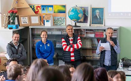 Ο Αστέρας συμμετείχε σε ημερίδα για την οπαδική βία σε γυμνάσιο της Τρίπολης