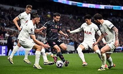 Live η μάχη ανάμεσα σε Tότεναμ και Μάντσεστερ Σίτι με φόντο το πρωτάθλημα (0-1)
