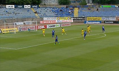 Φωνές για πέναλτι από Λαμία, «παίζετε» από Σιδηρόπουλο