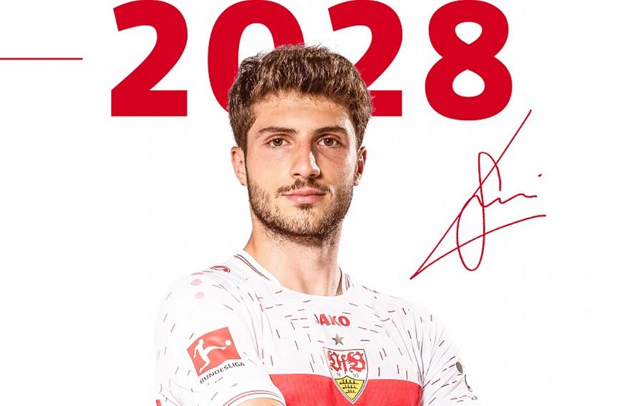 Ανανέωσε με τη Στουτγκάρδη ως το 2028 ο Λεωνίδας Στεργίου! Ανανέωσε με τη Στουτγκάρδη ως το 2028 ο Λεωνίδας Στεργίου!