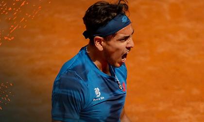 Στα ημιτελικά του Masters της Ρώμης ο Ταμπίλο