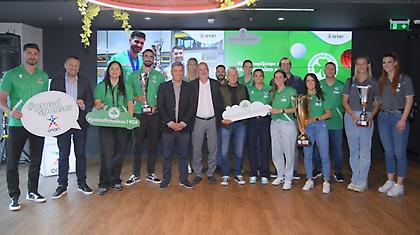 Οι ομάδες του Παναθηναϊκού Α.Ο. στον ΟΠΑΠ με τα τρόπαια της σεζόν 2023-2024