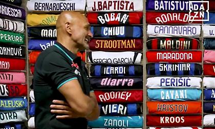 Η τεράστια συλλογή από φανέλες του Λουτσιάνο Σπαλέτι