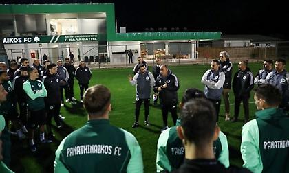 Αποχαιρέτησε τους παίκτες του Παναθηναϊκού ο Τερίμ - «Είμαι σίγουρoς ότι θα κάνετε το 2x2»