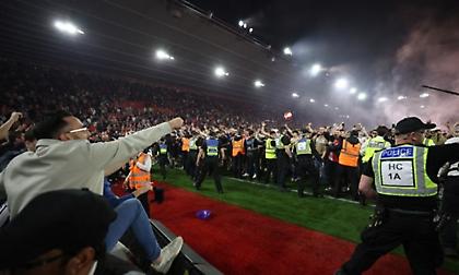 Επεισόδια μεταξύ οπαδών στο «St. Mary's» μετά τη λήξη του Σαουθάμπτον-Γουέστ Μπρομ