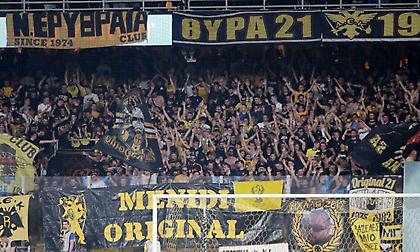 Τρομερό ξέσπασμα στην OPAP Arena μετά το γκολ του Μορόν για το 1-1 του Άρη!