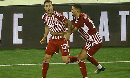 Ο Γιόβετιτς έφερε στα ίσα το ντέρμπι «αιωνίων» στο 81' και έδωσε προβάδισμα στον Ολυμπιακό για την 3η θέση!