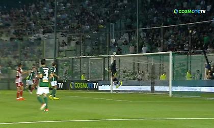 Τρομερή εκτίναξη Λοντίγκιν στο 45+2' σε επικίνδυνο πλασέ του Ποντένσε!