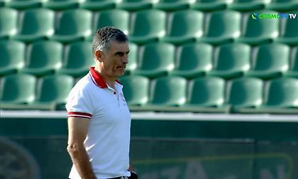 Η βόλτα του Μεντιλίμπαρ στον αγωνιστικό χώρο του «Απ. Νικολαΐδης»