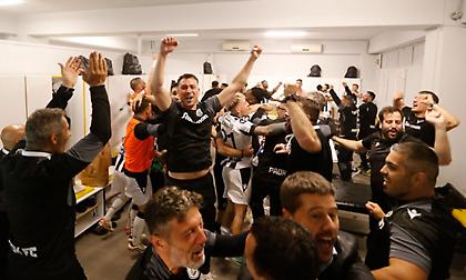 Πρώτος μάγκας και πρωταθλητής με διπλό στο «Κλ. Βικελίδης» ο ΠΑΟΚ του Λουτσέσκου!