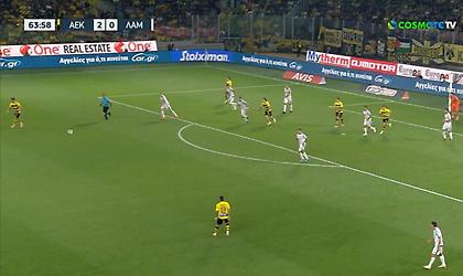 Σκόραρε με κεφαλιά ο Πόνσε, αλλά ακυρώθηκε μέσω VAR για φάουλ του Γιόνσον!