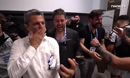 Το ξέσπασμα στη λήξη, το «campeones» στα αποδυτήρια και το «σ' αγαπώ» του Λουτσέσκου στον Ιβάν Σαββίδη