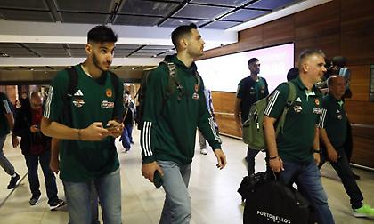 Βίντεο του sport-fm.gr από την άφιξη του Παναθηναϊκού AKTOR στο Βερολίνο