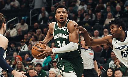 Μέλος της πρώτης πεντάδας του ΝΒΑ και φέτος ο Giannis