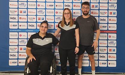 Προ-Παραολυμπιακό τουρνουά πινγκ πονγκ: Οι αντίπαλοι των Χατζηκυριάκου, Μπουρνιά