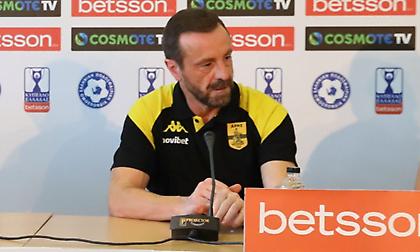 Μάντζιος: «Έχουμε απίστευτη ορμή και πίστη - Δεν καταλαβαίνω γιατί θα παίξουμε χωρίς κόσμο»