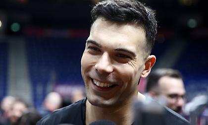 Σλούκας: «Δεν χρωστάω τίποτα - Έχουμε 50% πιθανότητες να κατακτήσουμε την Ευρωλίγκα»