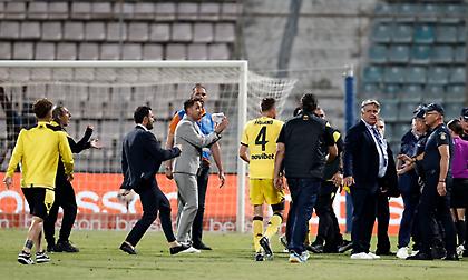 Τρομερή ένταση στο Πανθεσσαλικό: Άνθρωποι του Άρη και ο Καρυπίδης την «έπεσαν» στη Φραπάρ με τη λήξη!