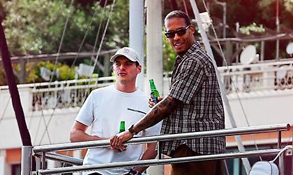 Στο Μονακό για το Grand Prix o Φαν Ντάικ, ήπιε μπίρες με τον Φερστάπεν