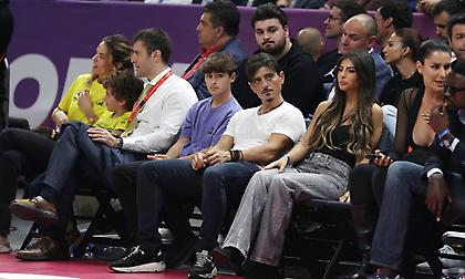 Έκανε την είσοδό του στην Uber Arena για τον σπουδαίο τελικό ο Γιαννακόπουλος