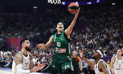 Σλούκας: «Περήφανος για τον Παναθηναϊκό, δείξαμε ότι είμαστε η καλύτερη ομάδα στην Ευρώπη»