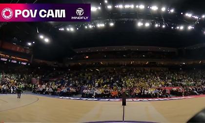 Οι δύο ημιτελικοί του Final 4 της Ευρωλίγκας μέσα από τις κάμερες που φορούσαν οι διαιτητές!