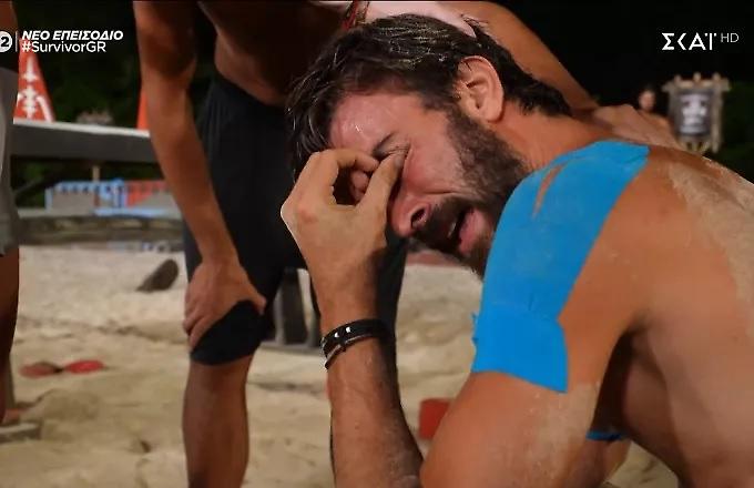 Survivor 2024: Ο τραυματισμός του Φάνη λίγο πριν την λήξη του αγώνα σόκαρε τους παίκτες