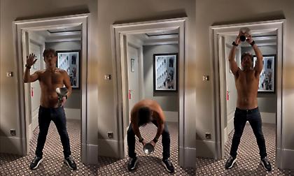 Ο Γιαννακόπουλος κάνει γυμναστική με την κούπα της Ευρωλίγκας!