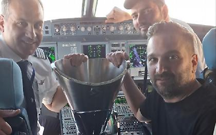 O πιλότος έβαλε περιγραφή Πετρίδη στην επιστροφή των πρωταθλητών Ευρώπης