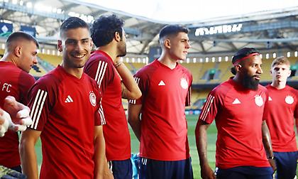 Live Streaming η τελευταία προπόνηση του Ολυμπιακού πριν τον μεγάλο τελικό του Conference!