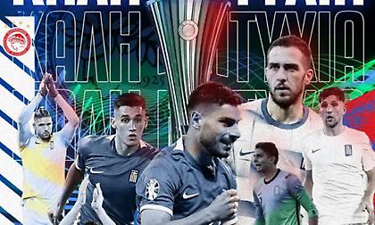 «Καλή επιτυχία» ευχήθηκε η Εθνική ομάδα στον Ολυμπιακό για τον τελικό του Conference