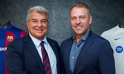 Επίσημο: Προπονητής της Μπαρτσελόνα ο Χάνσι Φλικ μέχρι το 2026
