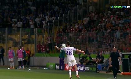 Η φάση που διαμαρτυρήθηκαν στον Ολυμπιακό για δεύτερη κίτρινη στον Κουάρτα