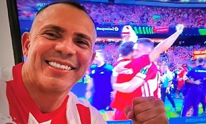 Πανηγύρισε με σφιγμένη γροθιά για τον Ολυμπιακό ο Ζιοβάνι