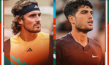 Η ημέρα και ώρα του μεγάλου προημιτελικού ανάμεσα στον Τσιτσιπά και τον Αλκαράθ