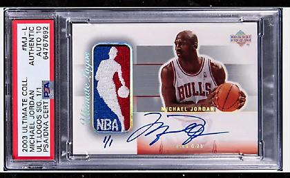 Υπογεγραμμένη κάρτα του Τζόρνταν δημοπρατήθηκε και έπιασε σχεδόν 3 εκατ. δολάρια