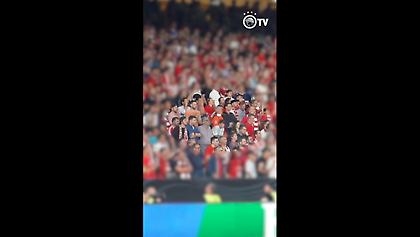 Ο έξαλλος πανηγυρισμός Μπαρτζώκα και Παπανικολάου στο γκολ του Ελ Καμπί