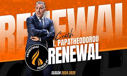 Προμηθέας: «Μαζί μας και τη νέα χρονιά ο Ηλίας Παπαθεοδώρου»!