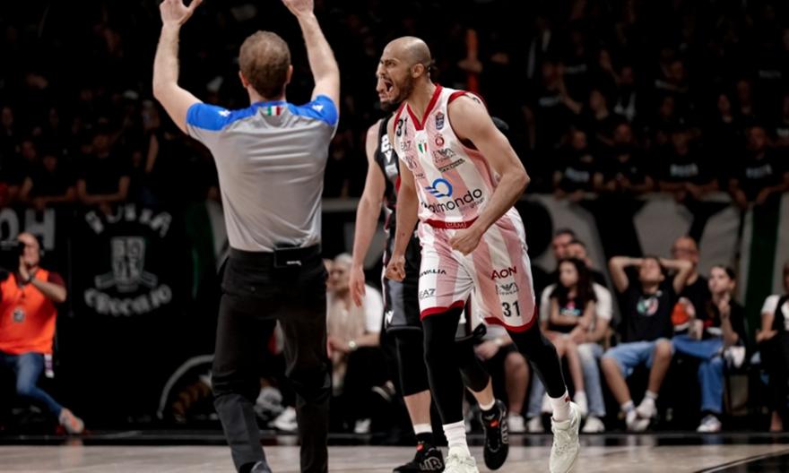 Βίρτους Μπολόνια-Αρμάνι Μιλάνο 75-86: Προβάδισμα τίτλου για την ομάδα του Μεσίνα