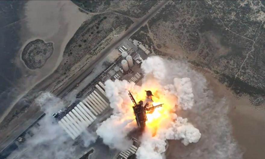 SpaceX:Ολοκληρώθηκε με επιτυχία η 4η δοκιμαστική πτήση του διαστημοπλοίου Starship