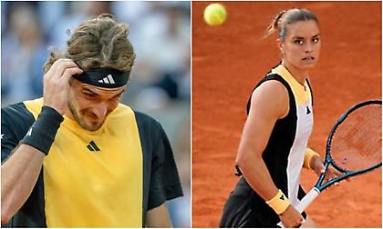 Εκτός δεκάδας στην παγκόσμια κατάταξη ο Τσιτσιπάς - Πτώση δύο θέσεων για τη Σάκκαρη