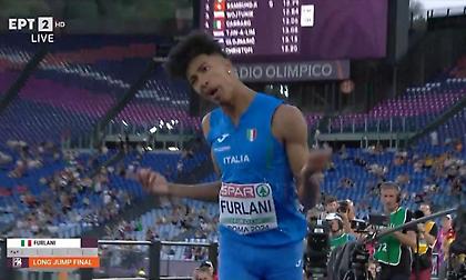 Απογειώθηκε στα 8,38μ. ο Φουρλάνι απειλώντας τον Τεντόγλου για το χρυσό στον τελικό του άλματος!