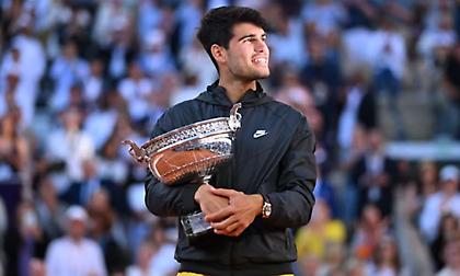 Νέος «Βασιλιάς» της σκόνης στο Roland Garros το παιδί-θαύμα του παγκόσμιου τένις, Κάρλος Αλκαράθ!